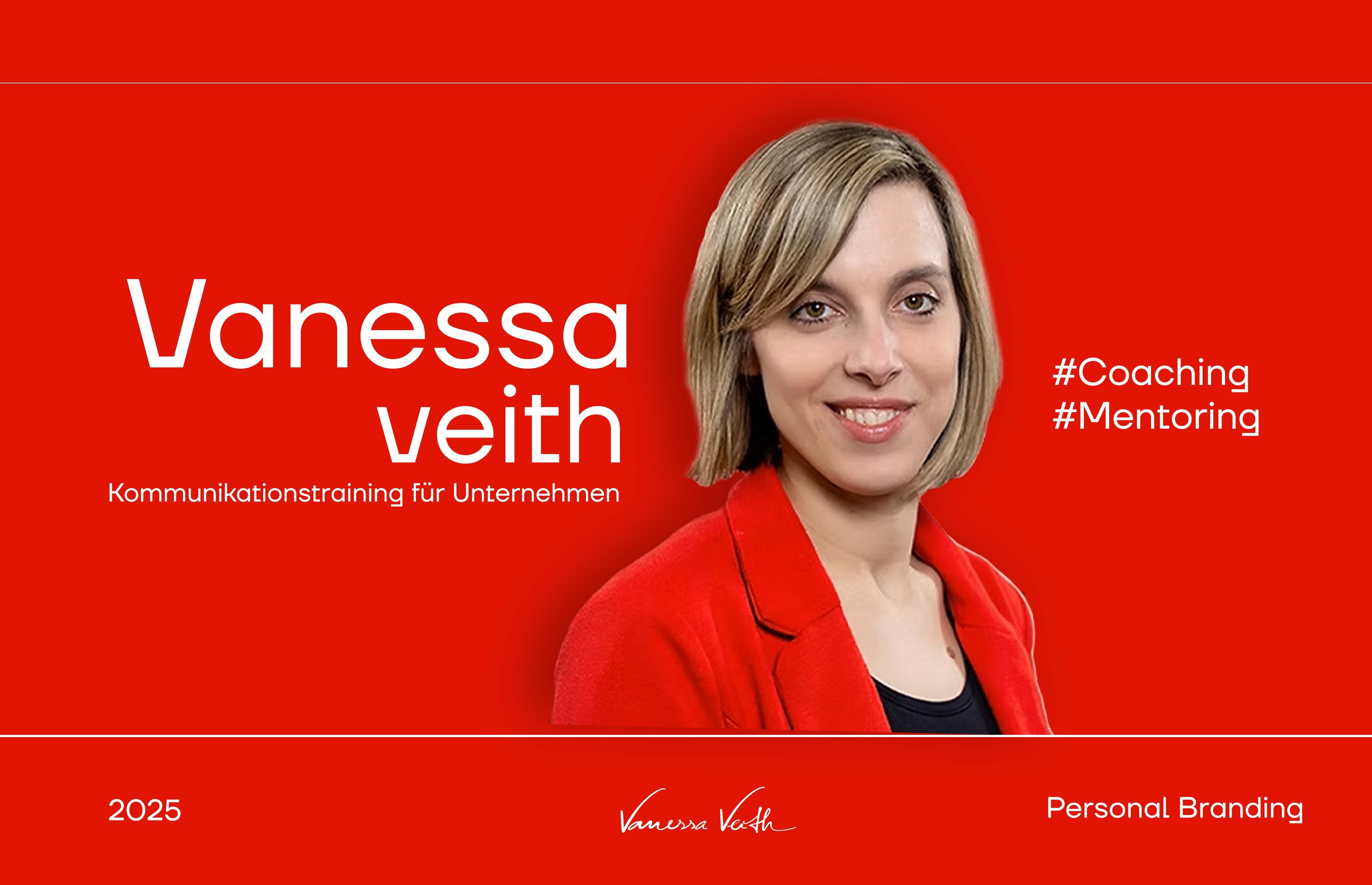 Vanessa Veith brand cover — personal branding for a communication coach